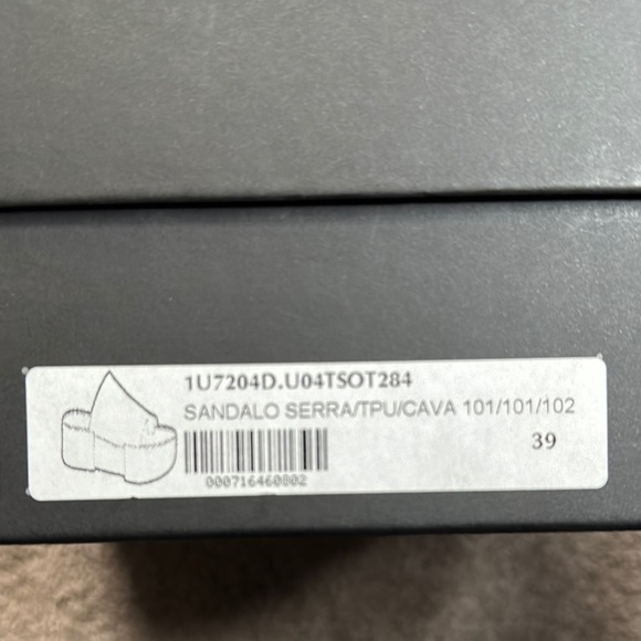 Vic Matie Black Leather Platform Slides - Picture 5 of 6